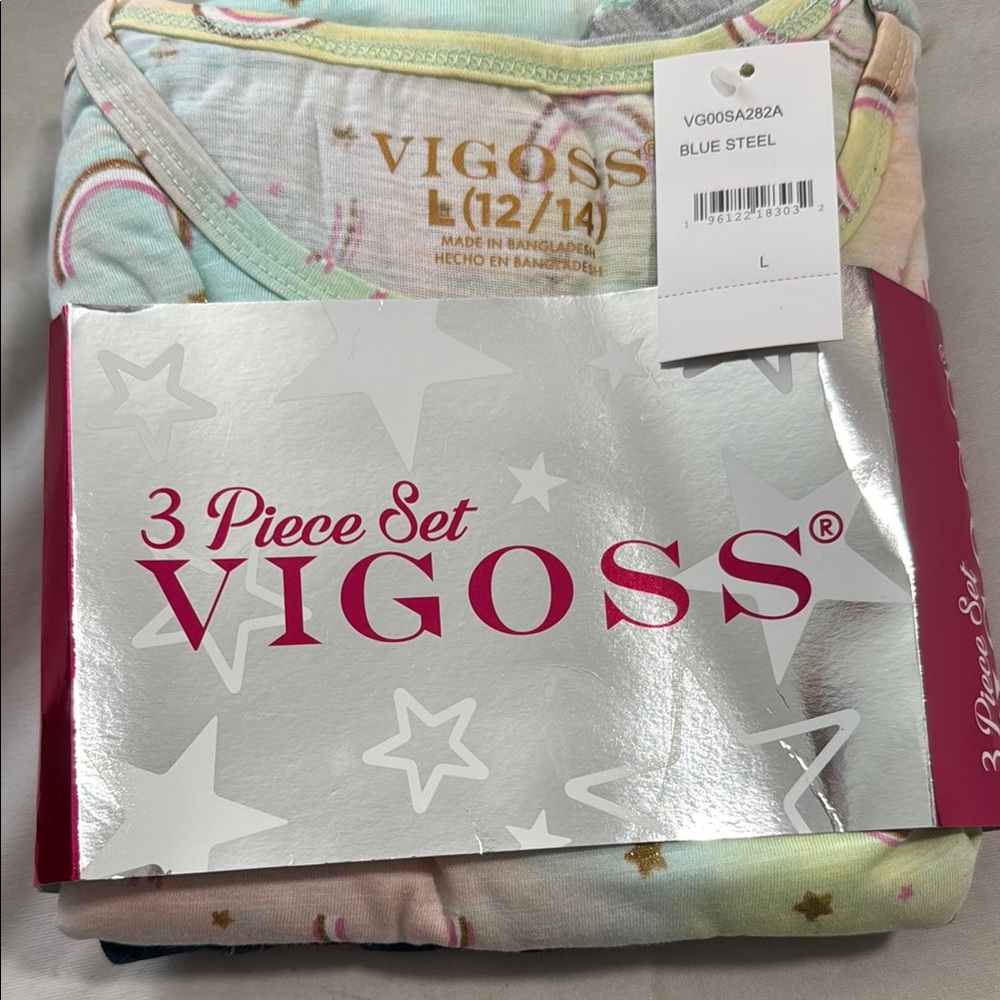 Vigoss 3 Piece Set in Pastel Hues